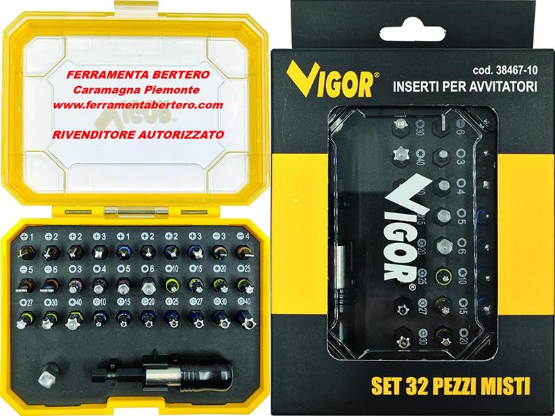 set inserti per avvitatore in valigetta 32 pezzi 